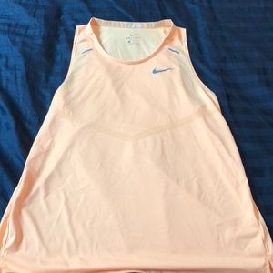 Yellow Nike Runner Shirt